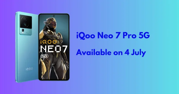 iQoo Neo 7 Pro 5G